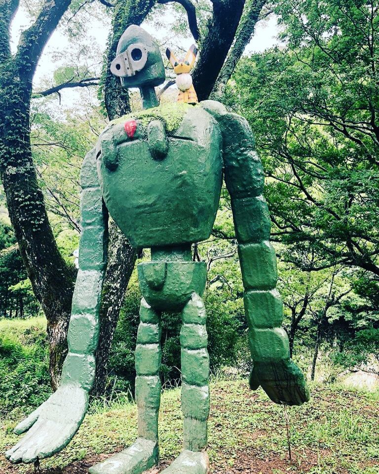 村人が作ったオブジェ