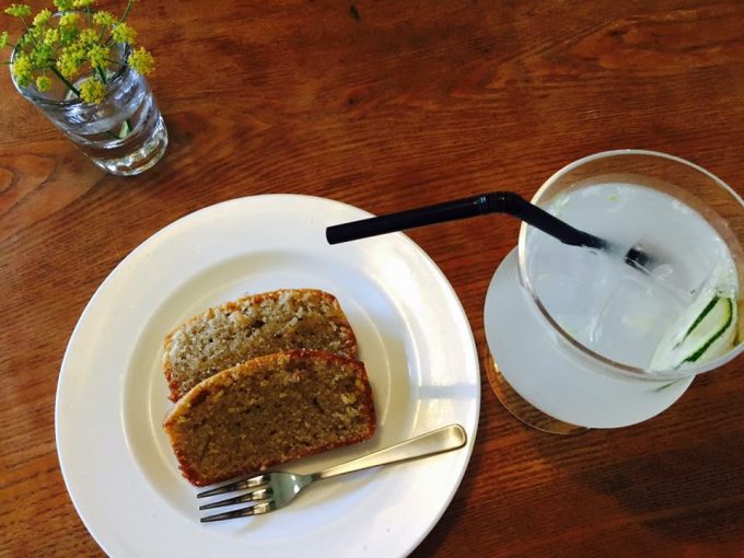 Cafe森みちにて